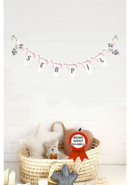 Model 189 Kişiye Özel Isimli Yazılı Banner Doğum Günü Süsü Flama Bayrakları fiyatları