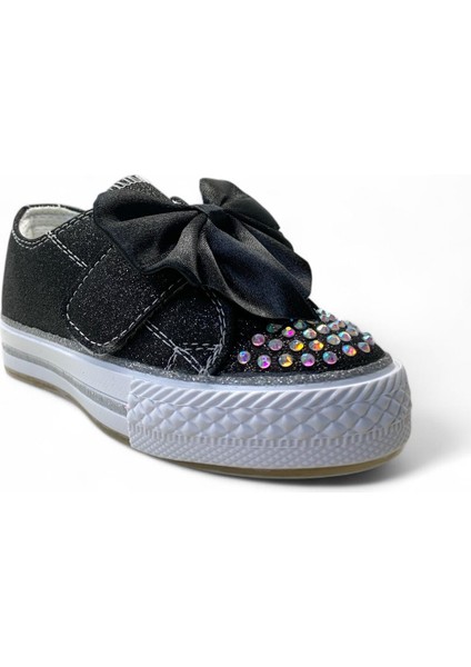 1210 Kız Çocuk Okul Öncesi Kurdele Işıklı Sneaker