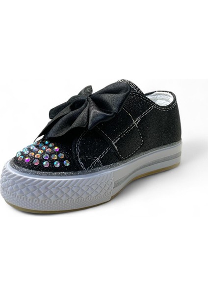 1210 Kız Çocuk Okul Öncesi Kurdele Işıklı Sneaker