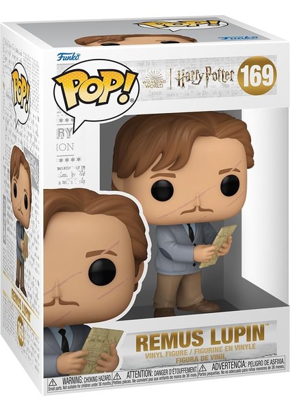 Pop! Harry Potter Azkaban Prisoner, Haritalı Remus Lupin Vinil Koleksiyon Figürü