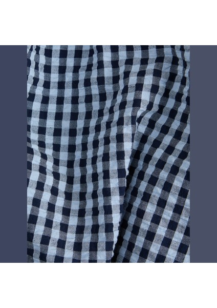 Kadin Kalin Askili Ekose Desenli Bluz - Petra modelleri