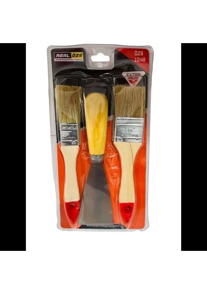 Kestirme Fırça ve Spatula Seti 3 Parça