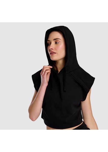 New Balance WNH1514 Siyah Kadın Sweatshirt