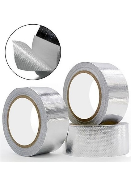 ® Yüksek Sıcaklık Dayanan Su Geçirmez Çatı Boru Duvar Onarıcı Yapışkan Bant Folyo 5 cm