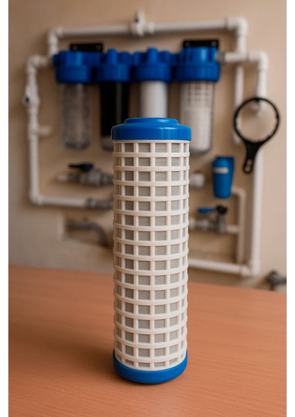 Su Arıtma ve Yumuşatma Kireç Kırıcılı Yıkanabilir Tortu Filtresi