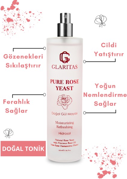 Gül Mayası Doğal Ve Saf | Gözenek Sıkılastırıcı, Aydınlatıcı & Arındırıcı Tonik 100 ml modelleri