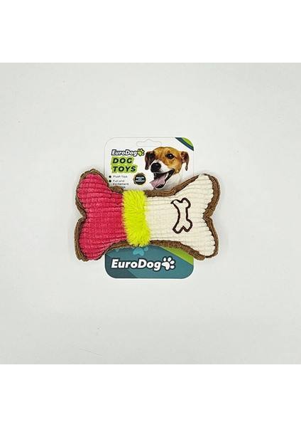 Peluş Kemik Köpek Oyuncağı 16x10 cm