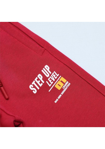 Erkek Çocuk Şardonlu Kalın Pantolon - 12377 - Bordo modelleri