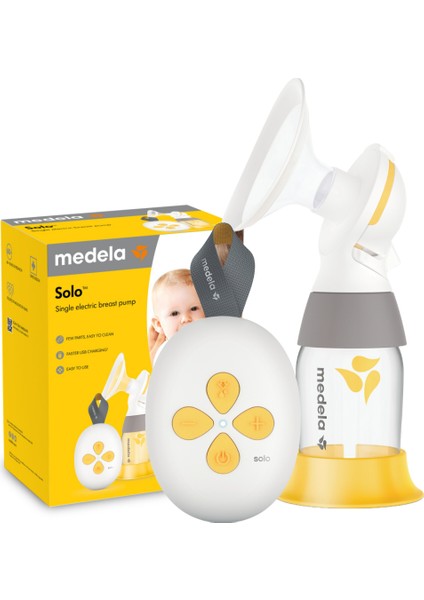 Solo Single Electric Breast Pump / Medela Solo Tekli Elektrikli Süt Pompası