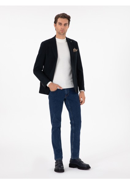 Erkek Yeşil Slim Fit Ceket 50290533-VR054