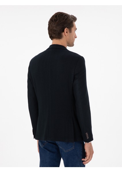 Erkek Yeşil Slim Fit Ceket 50290533-VR054