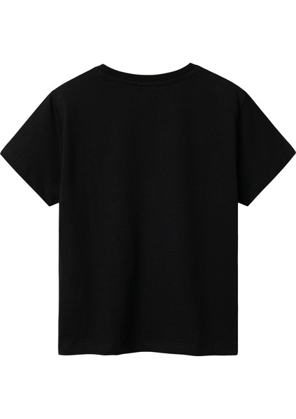 NI13238509 Name It Nkfjımını Pokemon Ss Rlx Top Box Sky &amp;ccedil;ocuk T-Shirt Siyah