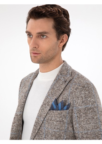 Erkek Açık Kahverengi Slim Fit Ceket 50290526-VR002 fiyatları