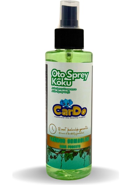 Cardo Premium Oto Kokusu Yüksek Kalıcılık Yağmur Ormanları 150 ml