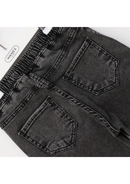 Erkek Çocuk Şardonsuz Ince Pantolon - G-635 - Füme modelleri