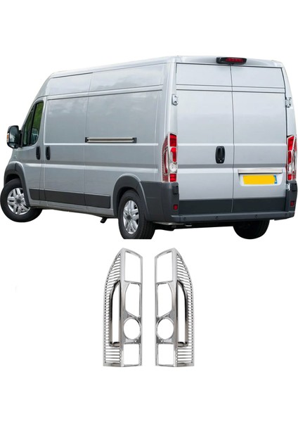 Fiat Ducato Uyumlu 2006-2013 Stop Çerçevesi 2 Parça Abs Krom Kaplama fiyatları