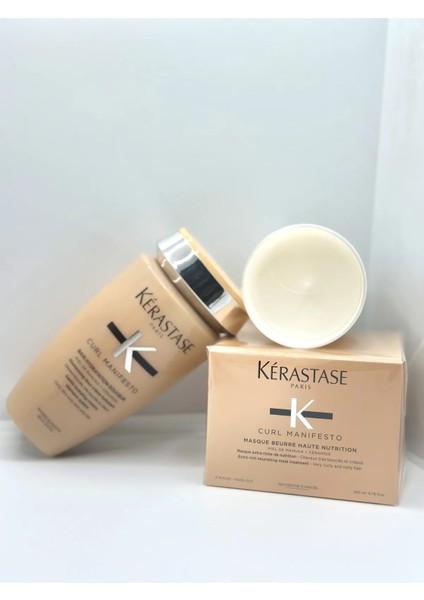 Curl Manifesto Dalgalı ve Kıvırcık Saçlar İçin Nemlendirici Şampuan 250 ml ve Saç Maskesi 200 ml