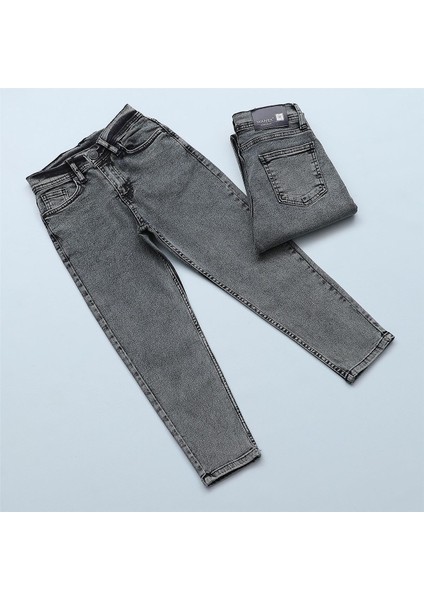 Erkek Çocuk Ince Pantolon - G580 - Kahverengi