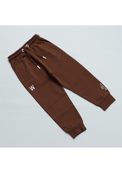 Erkek Çocuk Kalın Pantolon - 12390 - Kahverengi