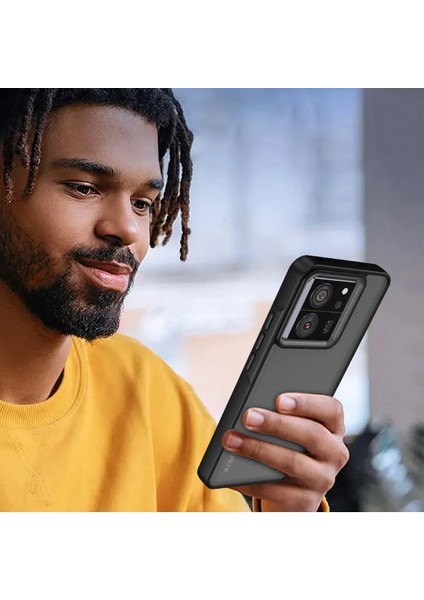 Xiaomi Mi 13T Kılıf Elegant Kapak - Pudra Ferrg