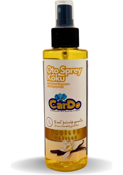 Cardo Premium Oto Kokusu Yüksek Kalıcılık Vanilya Kokusu 150 ml