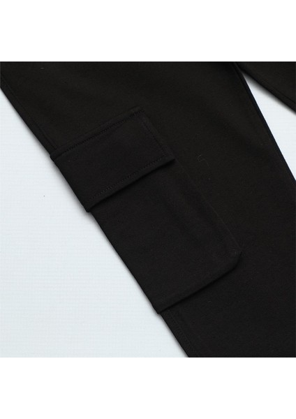 Erkek Çocuk Ince Pantolon - 12391 - Siyah fırsatları