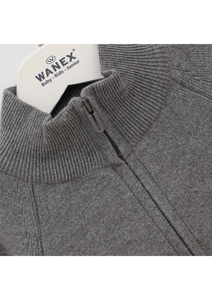 Erkek Çocuk Uzun Kol Ince Ceket - (2 Yaş-7 Yaş) - 13048 - Antrasit fiyatları