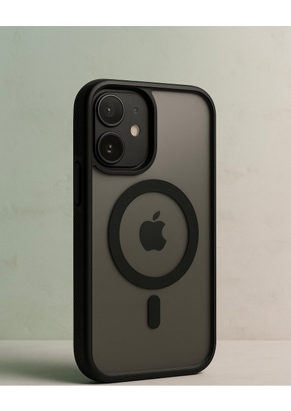 Apple Iphone 11 Kılıf Mat Magsafe Şarj Özellikli Darbe Önleyici Hassas Buton Yumuşak Kenar