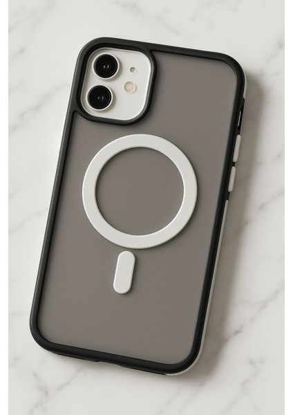 Apple Iphone 11 Kılıf Mat Magsafe Şarj Özellikli Darbe Önleyici Hassas Buton Yumuşak Kenar