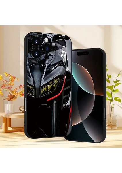 Yamaha MT09 Temalı Mat Telefon Kılıfı 14 Pro Max Uyumlu
