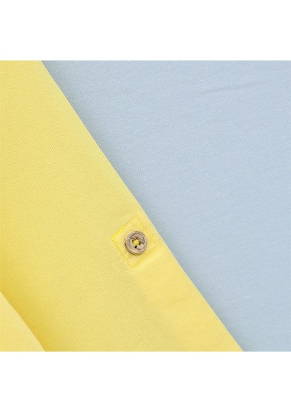 Erkek Çocuk Şardonsuz Uzun Kol Ince Gömlek - 15132 - Sarı fırsatları