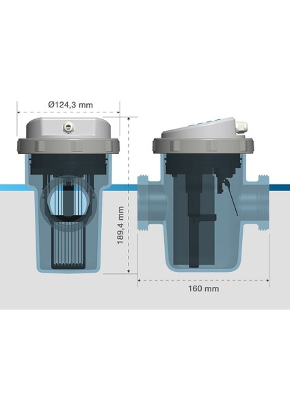 Turbo Salt Tuz Klorizasyon Cihazı Cl-Ts 100