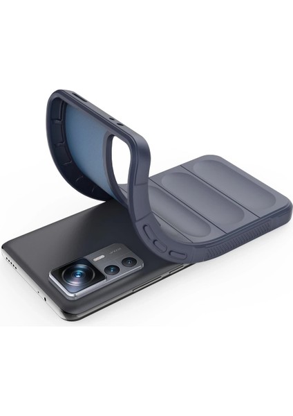 Xiaomi Mi 12T Pro Kılıf Optimum Silikon - Lacivert Ferrg fırsatları