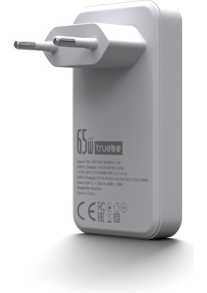 Maxslim 65W GaN Şarj Aleti