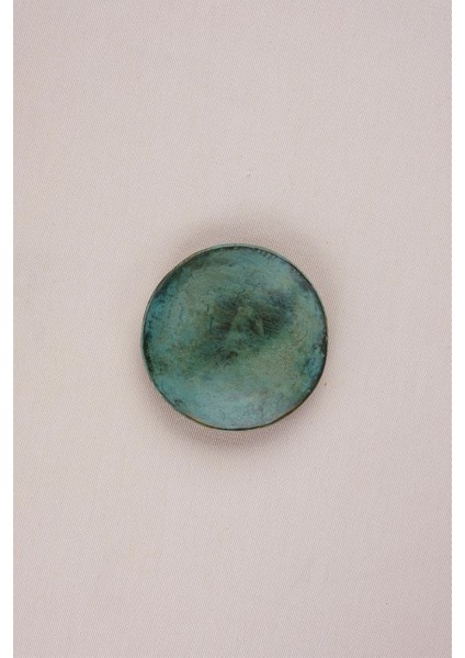 Pirinç Dekoratif Tabak Bronze-Rust 7 cm