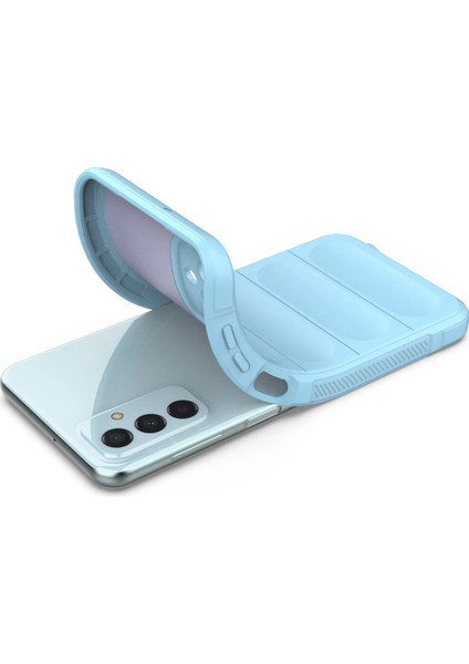 Samsung Galaxy M23 Kılıf Optimum Silikon - Sky Blue Ferrg fırsatları