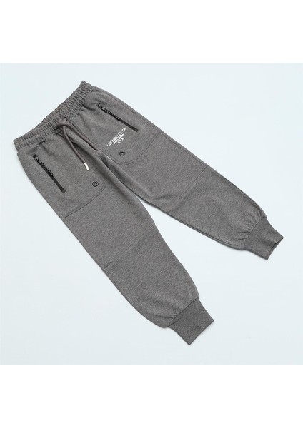 Erkek Çocuk Ince Pantolon - 12393 - Antrasit