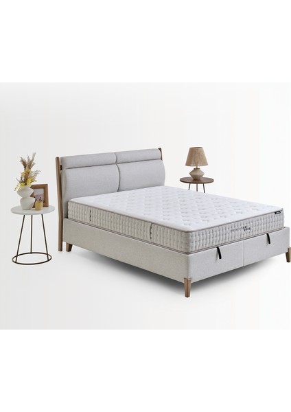 Ergonomic Air Yatak,baza,başlık 3'lü Set - Krem fiyatları