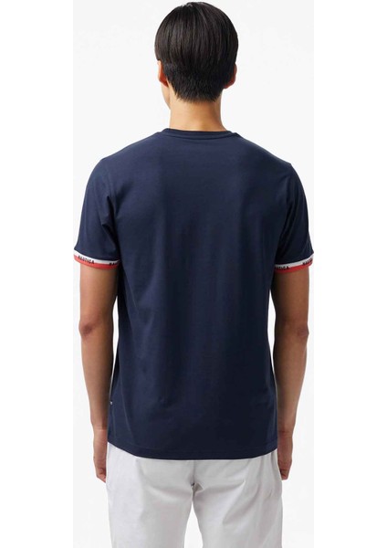 Erkek Lacivert Regular Fit T-Shirt V55225T.4NV fiyatları