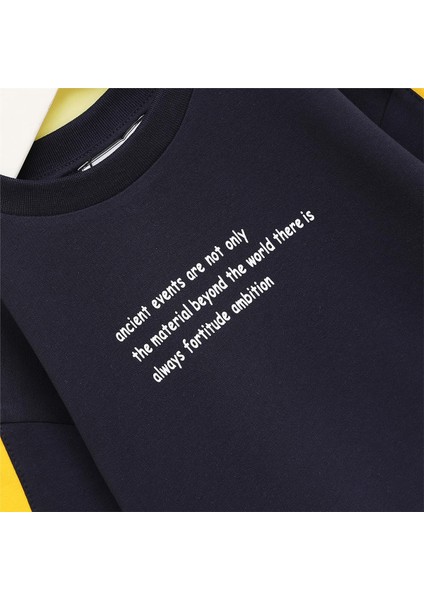 Erkek Çocuk O Yaka Uzun Kol Ince Kışlık Alt - Üst Takım - (2 Yaş-7 Yaş) - 11605 - Lacivert fiyatları