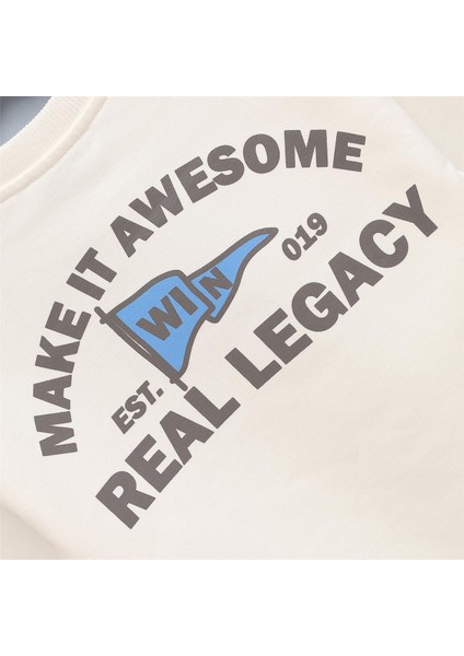 Erkek Çocuk Şardonlu Uzun Kol Kalın Alt - Üst Takım - 11645 - Antrasit - Vanilya fırsatları