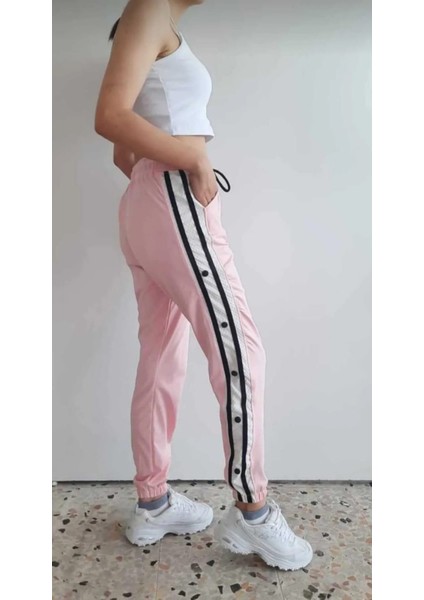 Şeritli Jogger Eşofman Altı