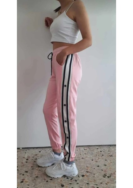 Şeritli Jogger Eşofman Altı