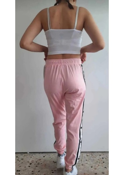 Şeritli Jogger Eşofman Altı