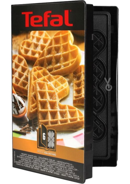 Snack Kalpli Waffle Plakası XA800612