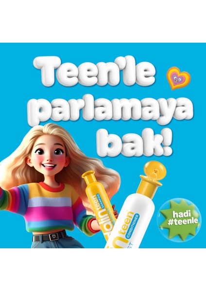 Teen Volume Boost Saç Kremi 190 ml indirimleri