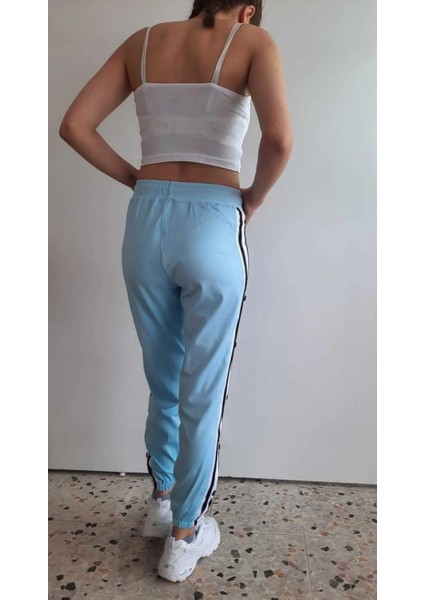 Şeritli Jogger Eşofman Altı