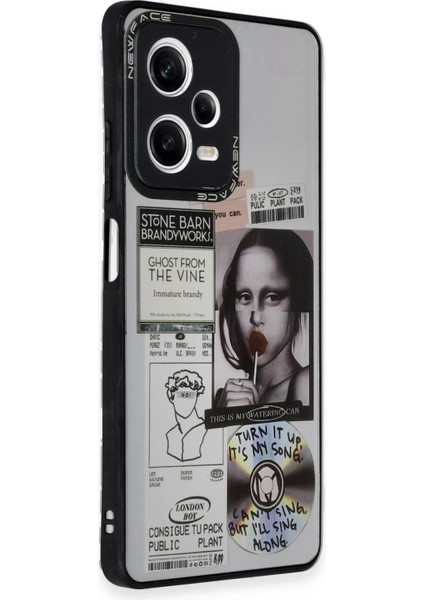 Xiaomi Redmi Note 12 Pro 5g Kılıf Mirror Desenli Kapak - Mirror - 2 Ferrg