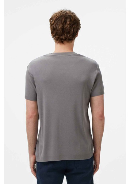 Erkek Regular Fit T-Shirt - Gri fiyatları
