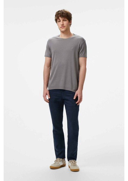 Erkek Regular Fit T-Shirt - Gri modelleri